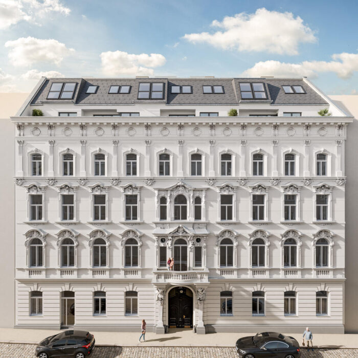 Außenansicht Hartmanngasse frontal